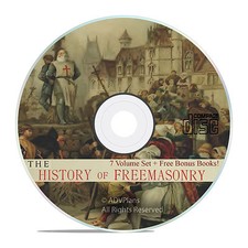 The History of Freemasonry, 7 Volumes, Albert Mackey Book Collection on CD V38 picture