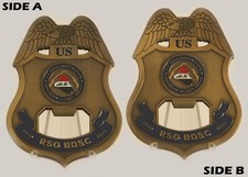 US DOS DSS RSO BDSC 2020-2021 Bottle Opener Challenge Coin  M#3 picture