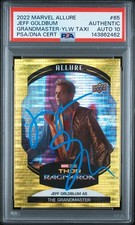 Jeff Goldblum Signed 2022 UD Marvel Allure The Grandmaster (PSA & PSA/DNA 10) picture
