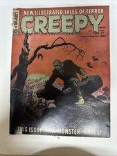 Creepy #10  from Warren Publishing 1966 Frazetta cover Horror Magazine picture