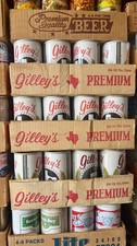 72 Vintage Gilley’s Beer Cans 12 oz Collectible Lot Texas Western Memorabilia picture