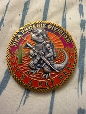 DEA Phoenix Division Dry Heat Challenge Coin Arizona Drug Enforcement Agency picture