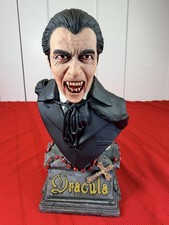 Christopher Lee Dracula Hammer Horror Bust Mike Hill 2000 10” Resin Statue picture