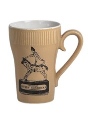 Vintage Crandall’s Lively Horseman Coffee Tea Mug 8 oz Made In Japan 5” EUC picture