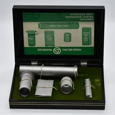 Vintage Colt Industries Trent Tube Stainless Steel Specimen Salesman Sample Kit picture