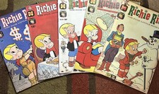 Richie Rich Facsimile Lot: 3 4 8 9 10 Warren Kremer cvr/art Great Placeholders picture