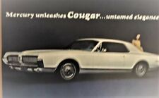 C12 Magazine ads Vintage Lincoln, Mercury, Cougar, T-Bird, & Colony Park Wagon picture