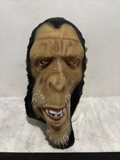 Vintage Planet of the Apes Gorilla Soldier Mask - 2001 Fox Hole In Ear picture
