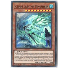 YuGiOh Icejade Creation KingfisherBattle of ChaosBACH-EN008]NM picture