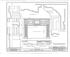 Englishtown New Jersey Village Inn Main & Water Streets 1930s HABS floor plan picture
