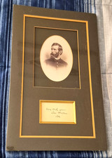 Signature of General Lew Wallace – Civil War General & Author of Ben-Hur picture