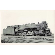 RPPC c1950s Pennsylvania Railroad Steam Locomotive 372 Real Photo Postcard picture