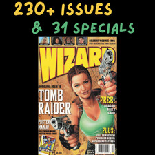 Wizard Magazine The Comic About Comic Collection 250+ Issues cbz picture