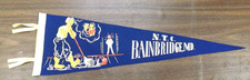 RARE VTG BAINBRIDGE NAVAL TRAINING CENTER PENNANT BANNER MARYLAND 25.5