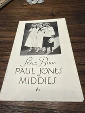 VTG 1900’s Paul Jones Middies Brochure Bloomers Gym Outfits Fashion picture