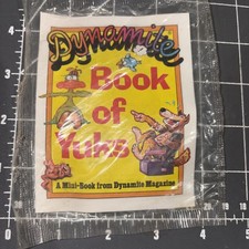 NOS Sealed 1979 Post Super Sugar Crisp Cereal Prize Dynamite Mini Book of Yuks picture