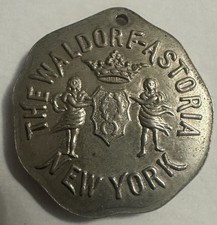 The Waldorf Astoria 301 Park Ave (btwn. 49th & 50th) New York Hotel Room Key Fob picture