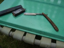 Vtg JA Henckels Germany Twin Works #412 Straight Razor Original Box VERY GOOD picture