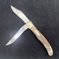 Vintage Western No. 062 Two Blade Folding Knife Boulder Colo. Made In U.S.A. picture