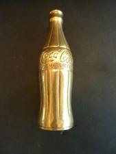 Vintage Solid Brass Collectible Coca Cola Bottle picture