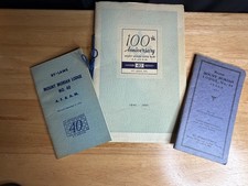 Vintage Mt Moriah By Laws 1961/Roster 1937 Anniversary Brochure 1941 picture