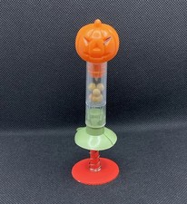 Vintage 1970-80s R.L. Albert & Sons Circus Jumper Candy Container 5” Pumpkin picture