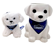 Lowes Ceramic Puppy Planter 6