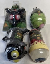 VTG Gemmy Halloween Flashlights Flash-Frights NOS HTF 1 Card Not Mint 4 Lot picture