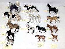 large lot Schleich Breyer Safari Mojo Vintage Model Toy Horse Figurines  Vintage picture