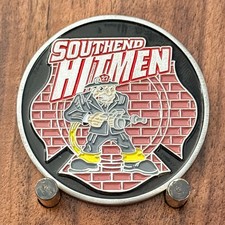 Southend Hitmen Station 27 Firefighter Collectible Challenge Coin  1#40 picture