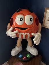 Rare Orange M&M Candy Store Shop Display Stand Life Size  picture