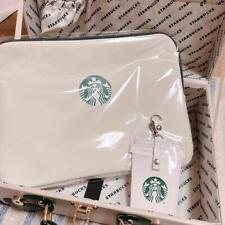 Starbucks My Customized Journey Trunk Bag & Multi Case & Pass Case Set White picture