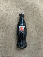 1993 Atlanta World of Coca Cola Collectible Bottle 8oz Full W/ Intact Shiny Cap picture