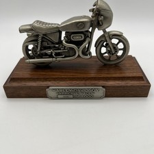 RARE Harley-Davidson Legendary Years 1977 Cafe Racer Pewter Replica Nostalgic picture