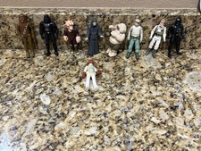 Vintage star wars Kenner misc figure lot x9 Figures Dartb Vader Etc picture