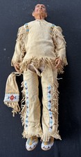 Vintage June Goodnow Native American Sioux Red Cloud Doll NIADA 17” Beaded  picture