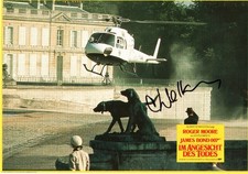 CHRISTOPHER WALKEN COA JAMES BOND AUTOGRAPH ORIGINAL STILL  SIGNED VIEW TO 10-8 picture