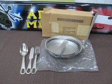 US Issue Military Mess Kit New In The Box NSN: 7350-00-242-5110 With Silverware picture
