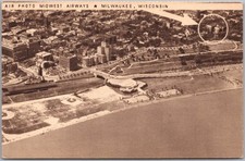 Vintage 1940s MILWAUKEE Wisconsin Postcard 