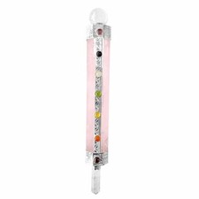 Rose Quartz Seven Chakra Wand with Crystal Ball Stone For Spirituality Healing picture