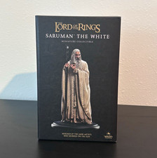 Weta Workshop Lord of the Rings Saruman the White Miniature Collectible Figurine picture