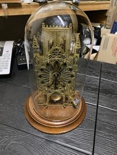 The York Minster Cathedral Skeleton Clock West German Franz Hermle 1984 Vintage picture