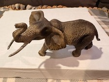 Schleich #14762 2015 African Male Elephant w Tusks Trunk  7.5