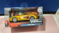 2023 Fast & Furious Toyota Supra Gold Diecast 1:32 Scale Rear Spoiler New Jada picture