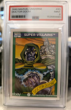 1990 Impel Marvel Universe Super-Villains #60 Doctor Doom - PSA 9 Mint picture