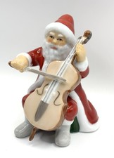Royal Copenhagen 2022 Annual Santa Cello Figurine Limited Edition 1062277 W/ BOX picture