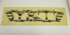 Vintage Y&T Band Bumper Sticker picture