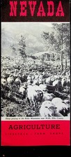 Vintage Nevada Travel Brochure 1967 Agriculture Livestock Farm Crops picture