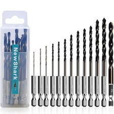 Hex Shank Cobalt Metric Drill Bit Set 15 PCS (1.5mm-8mm), Quick Change High Spee picture