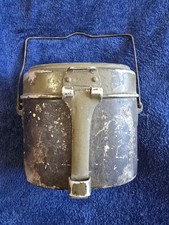 Original WW2 German M31 Aluminum Mess Kit (Kochgeschirr) Dated 1939 (VAL 39) picture